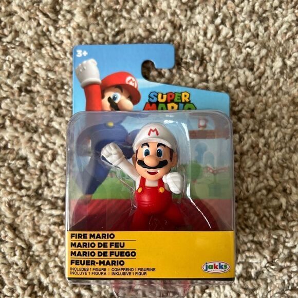 Lot Of 5: Jakks Pacific 3.25" Figures World Of Nintendo Super Mario Bros - Picture 2 of 11